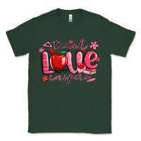 Sports Green teach love inspire valentines day Classic Tee - MaliasSmallBusiness