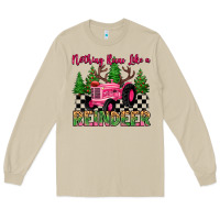 Mushroom nothing runs like a reindeer Long Sleeve Tee - MaliasSmallBusiness
