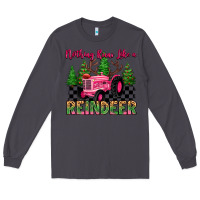 Smoke nothing runs like a reindeer Long Sleeve Tee - MaliasSmallBusiness