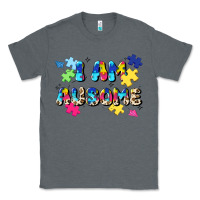 Charcoal Heather i am ausome Classic Tee - JahusDesignShop