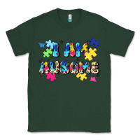 Sports Green i am ausome Classic Tee - JahusDesignShop