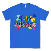 True Royal i am ausome Classic Tee - JahusDesignShop