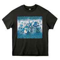 Asphalt hello winter Heavy Core Tee - JahusDesignShop