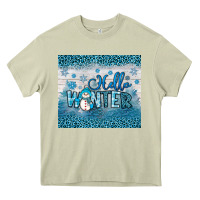 Mossy hello winter Heavy Core Tee - JahusDesignShop