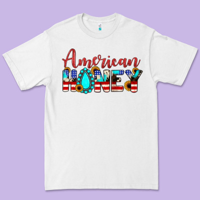 American Honey Premium Tee Designed By Jahusdesignshop