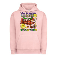 When Life Gives You Lemons Boil Some Crawfish Mardi Gras Urban Hoodie | Teevron