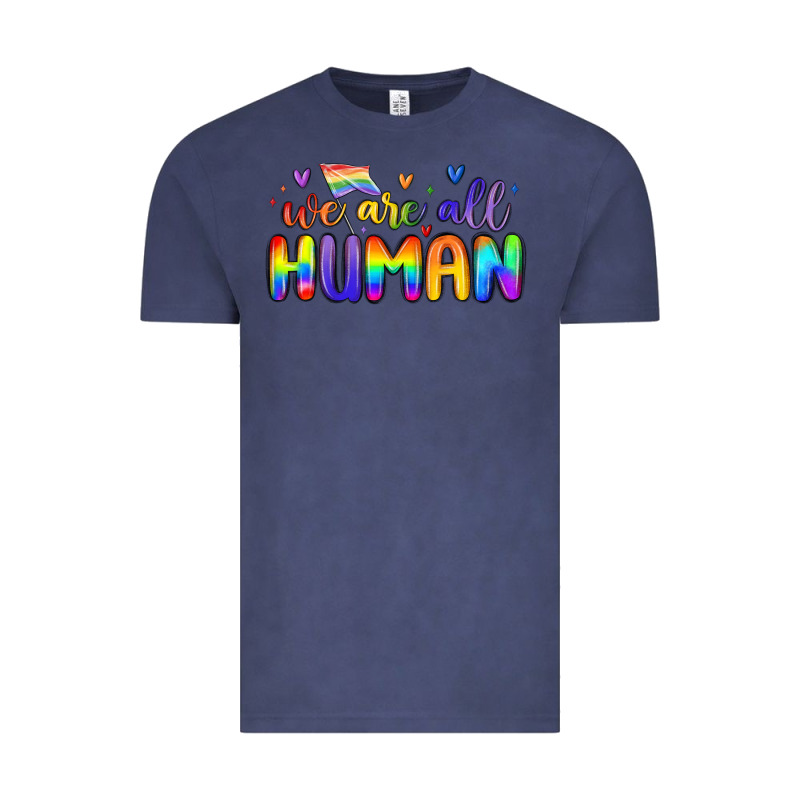 We Are All Human Vintage Tee by MaliasSmallBusiness | Teevron