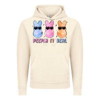 Vintage Artic peepin it real easter glitter Vintage Hoodie - MaliasSmallBusiness