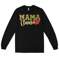 Black mama claus Long Sleeve Tee - JahusDesignShop
