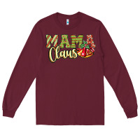 Burgundy mama claus Long Sleeve Tee - JahusDesignShop