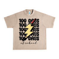 French Oak 100 days of school Urban Heavy Tee - MaliasSmallBusiness