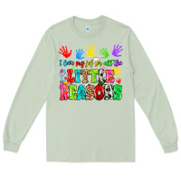 Matcha I love my job for all the little reasons Long Sleeve Tee - MaliasSmallBusiness