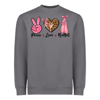 Storm peace love ballet Heavyweight Sweatshirt - NancyCooperArtShop