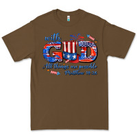 Cacao with god all things are possible usa Premium Tee - AdoDesignShop