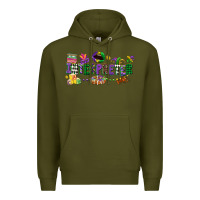 Army Green interpreter mardi gras Premium Hoodie - CowGirlArtShop