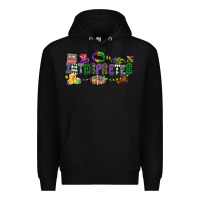 Black interpreter mardi gras Premium Hoodie - CowGirlArtShop