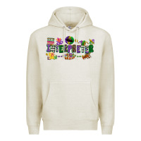 Oatmeal Heather interpreter mardi gras Premium Hoodie - CowGirlArtShop