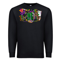 Black cna mardi gras Premium Sweatshirt - CowGirlArtShop