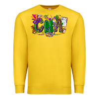 Lemon cna mardi gras Premium Sweatshirt - CowGirlArtShop