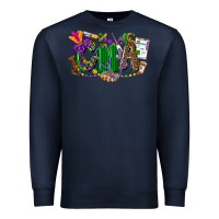 Navy cna mardi gras Premium Sweatshirt - CowGirlArtShop
