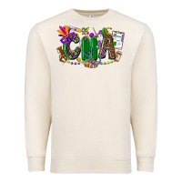 Sandshell cna mardi gras Premium Sweatshirt - CowGirlArtShop