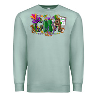 Seafoam cna mardi gras Premium Sweatshirt - CowGirlArtShop
