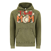 Vintage Olive t ball mom Vintage Hoodie - MaliasSmallBusiness
