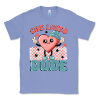 Colony Blue one loved dude Classic Tee - MaliasSmallBusiness
