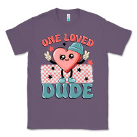 Lavender one loved dude Classic Tee - MaliasSmallBusiness