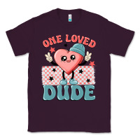 Plum one loved dude Classic Tee - MaliasSmallBusiness