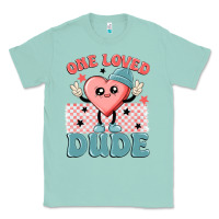 Seafoam one loved dude Classic Tee - MaliasSmallBusiness