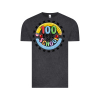 Vintage Black 100 days of school Vintage Tee - MaliasSmallBusiness