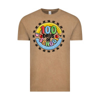 Vintage Coffee 100 days of school Vintage Tee - MaliasSmallBusiness