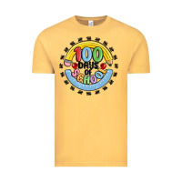Vintage Mustard 100 days of school Vintage Tee - MaliasSmallBusiness