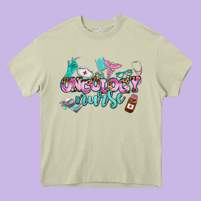 Oncology Nurse Heavy Core Tee Designed By Adodesignshop