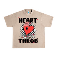 French Oak heart throb Urban Heavy Tee - MaliasSmallBusiness
