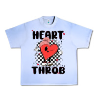 Grape Ice heart throb Urban Heavy Tee - MaliasSmallBusiness