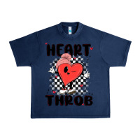 Navy heart throb Urban Heavy Tee - MaliasSmallBusiness