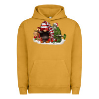 Pigment Peanut Butter christmas gnome and tree Urban Hoodie - FaDigitalArtStudio