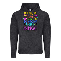 Vintage Black bingo Vintage Hoodie - MaliasSmallBusiness