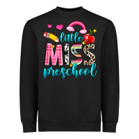 Black little miss preschool Heavyweight Sweatshirt - NancyCooperArtShop