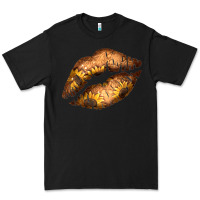 Black Western Sunflower Lips Premium Tee - Bettercallsaul