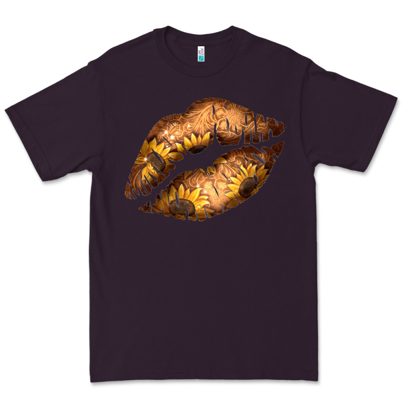 Western Sunflower Lips Premium Tee by Bettercallsaul | Teevron