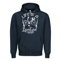 Navy Life is a beautiful ride Zipper Hoodie - Bettercallsaul
