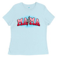 Mama Lightning Bolt Ladies Tee | Teevron