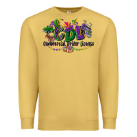 Antique Gold cdl mardi gras Premium Sweatshirt - CowGirlArtShop