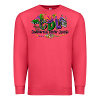 Cardinal cdl mardi gras Premium Sweatshirt - CowGirlArtShop