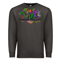 Smoke cdl mardi gras Premium Sweatshirt - CowGirlArtShop