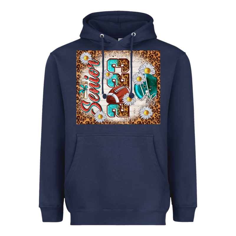 Senior 2023 Football Heavyweight Hoodie by TumblerDesignByShophia | Teevron