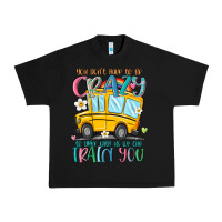 Black you don't have to be crazy to drive with us we can Urban Heavy Tee - MaliasSmallBusiness